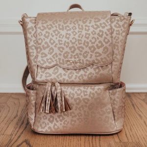 Brand new Never used With tag! Leopard Hollis Diaper bag